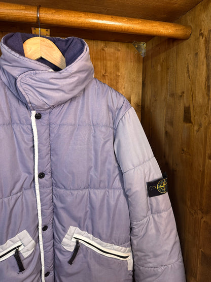 AW02 RIPSTOP DOWN JACKET in Light Blue