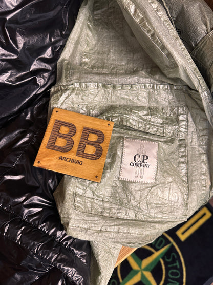 AW20 C.P. COMPANY METROPOLIS 020/1 DYNEEMA JACKET in White Aluminum