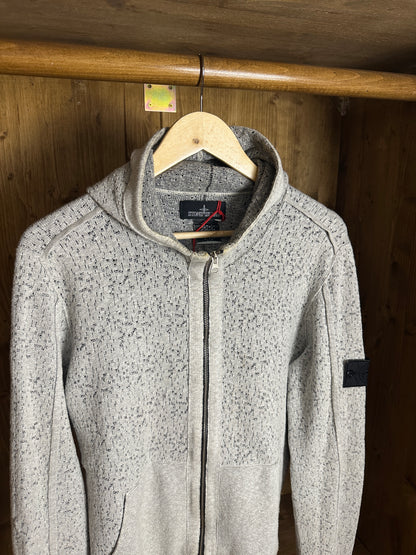 AW15 SHADOW PROJECT ZIPPED HOODIE in Agate Grey