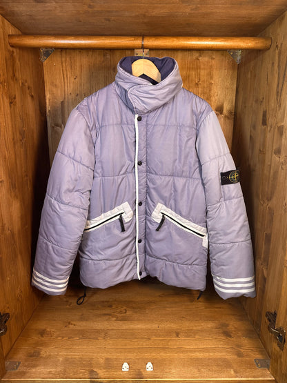 AW02 RIPSTOP DOWN JACKET in Light Blue