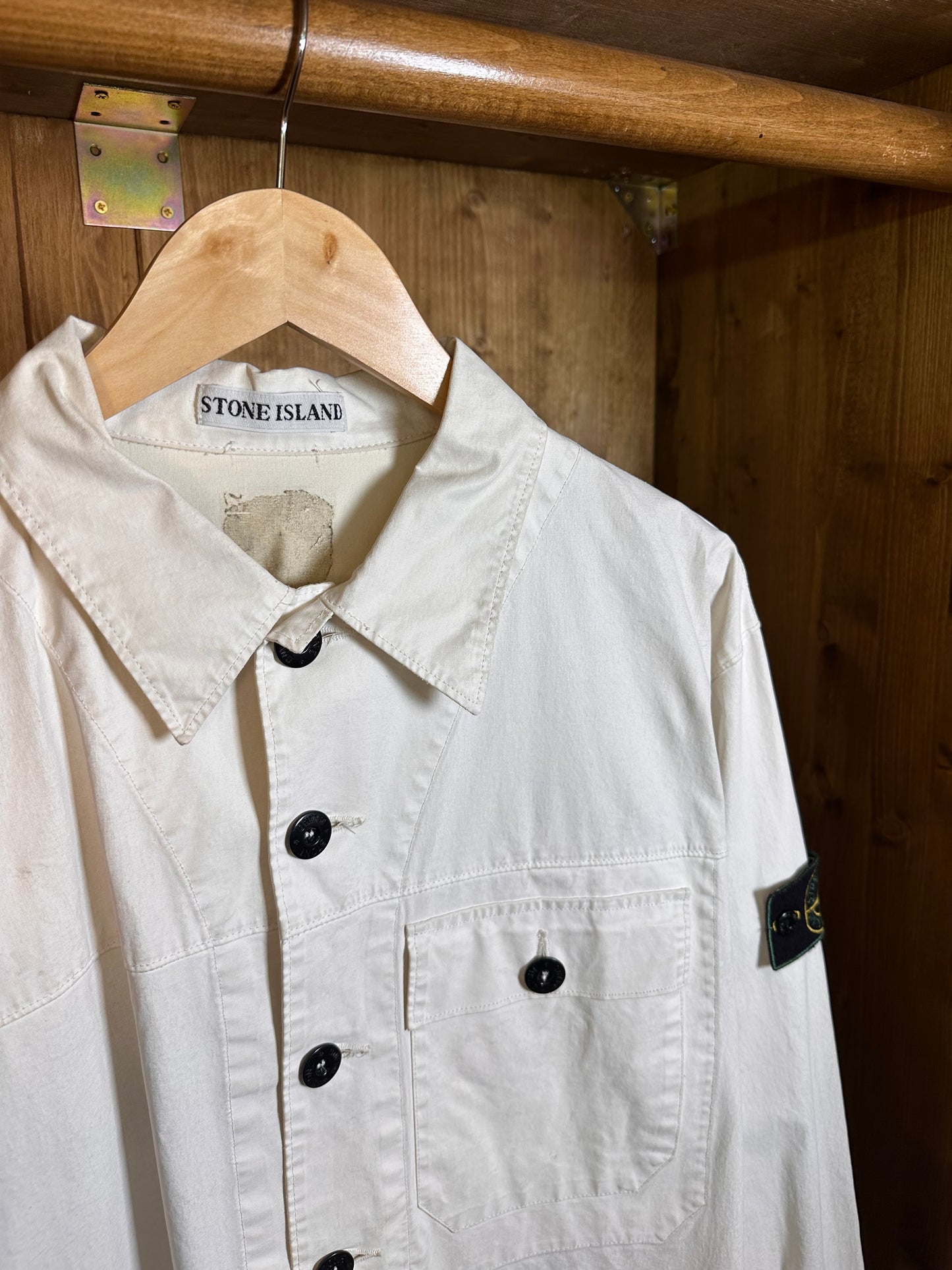 SS2000 WAXED COTTON OVERSHIRT