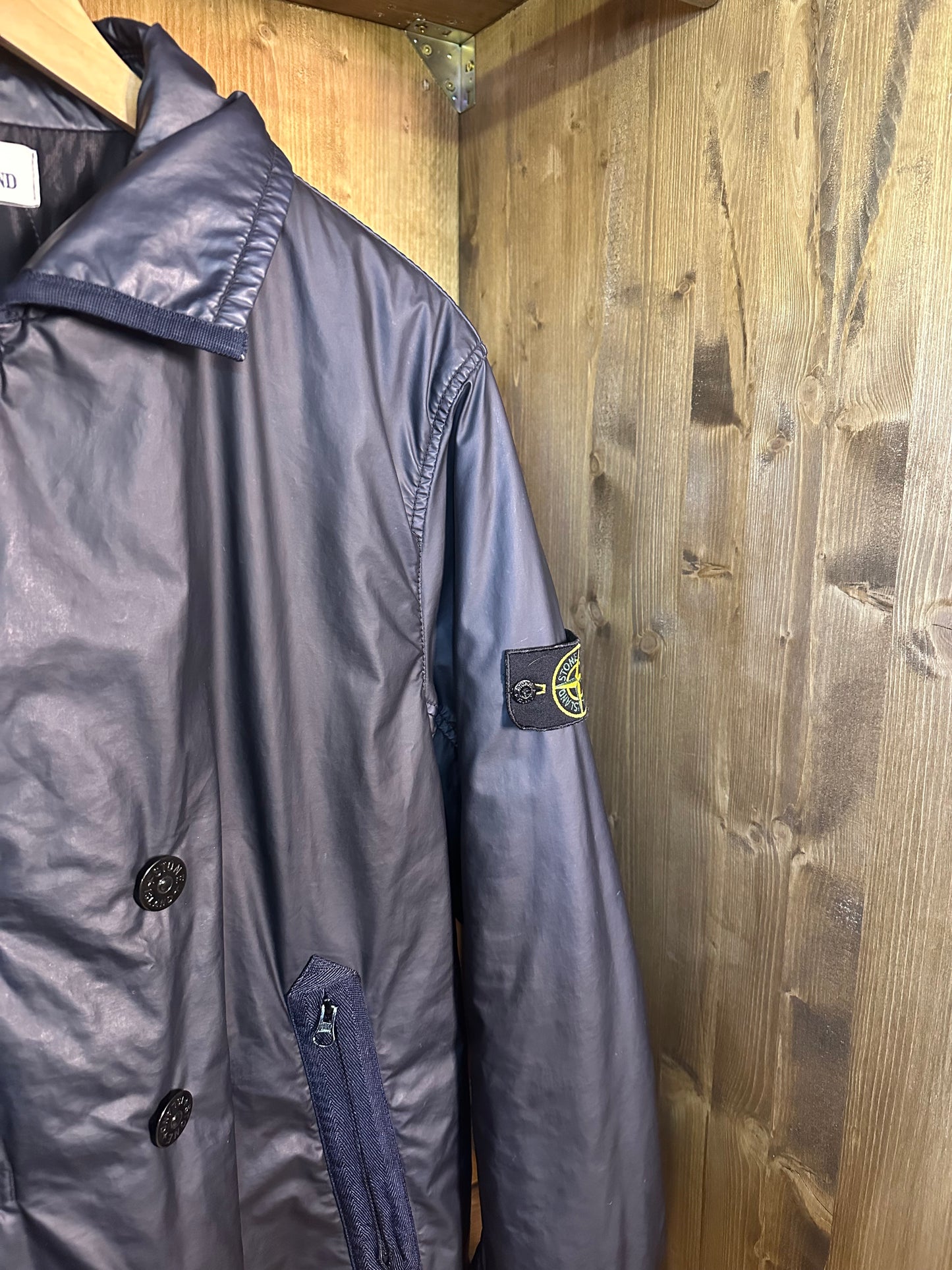 BLU MIDNIGHT MUSSOLA GOMMATA TRENCH 30th year anniversary