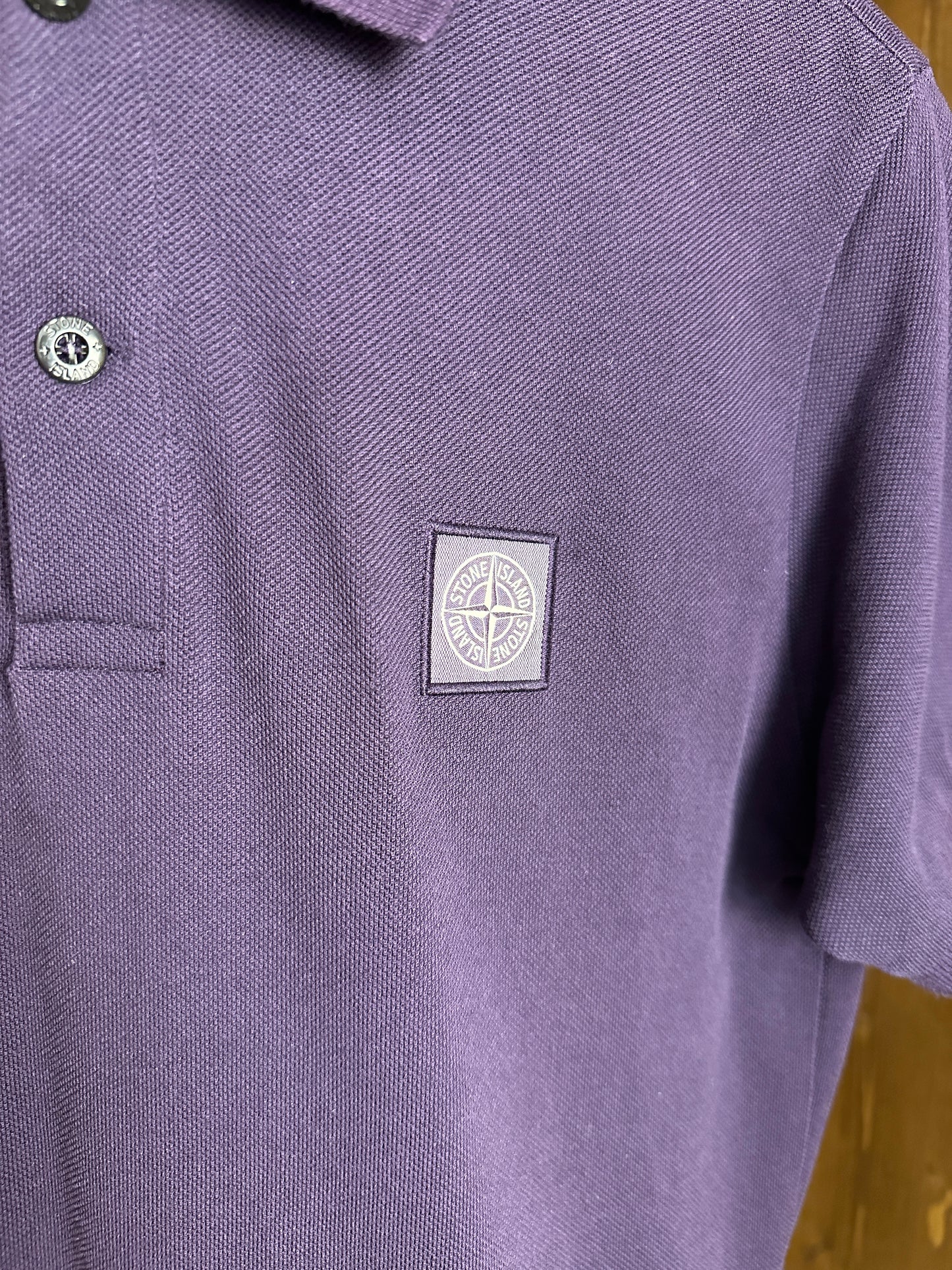 AW20s POLO ONE TONE in Ocean Blue