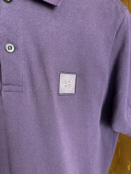 AW20s POLO ONE TONE in Ocean Blue