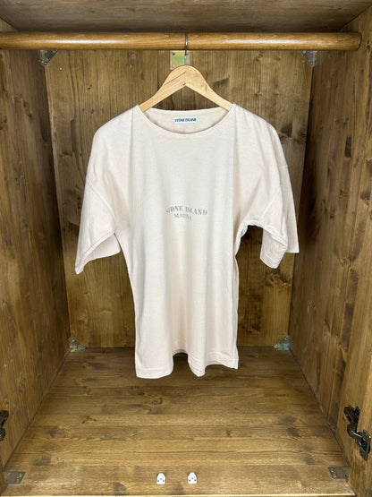 SS80s MARINA TEE in Salmon Pink
