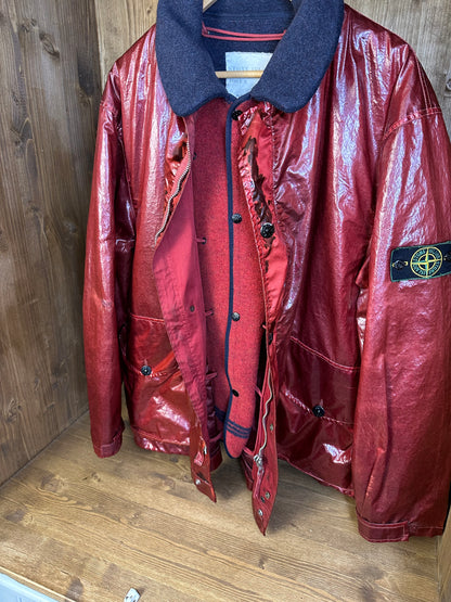 AW92/93 GLAZED SILK LIGHT in Red