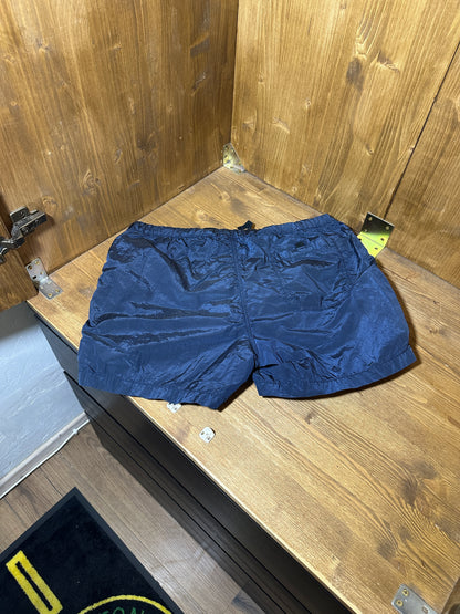SS20 NYLON METAL SWIMSHORT In Blue