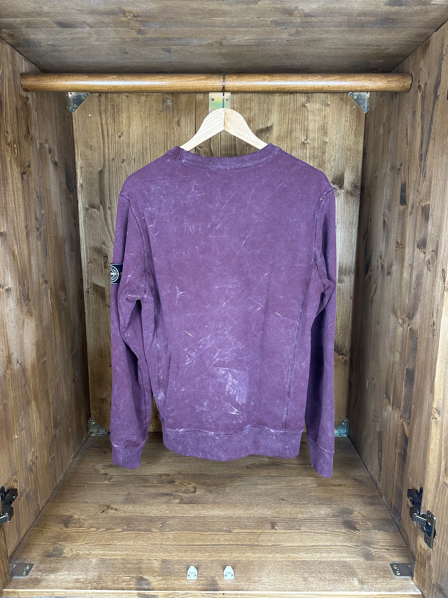 AW17 FROST CREWNECK in Burgundy