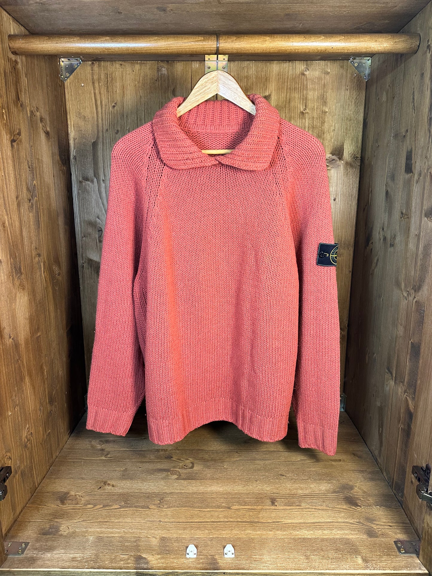 AW92 PINK WOOL SWEATER