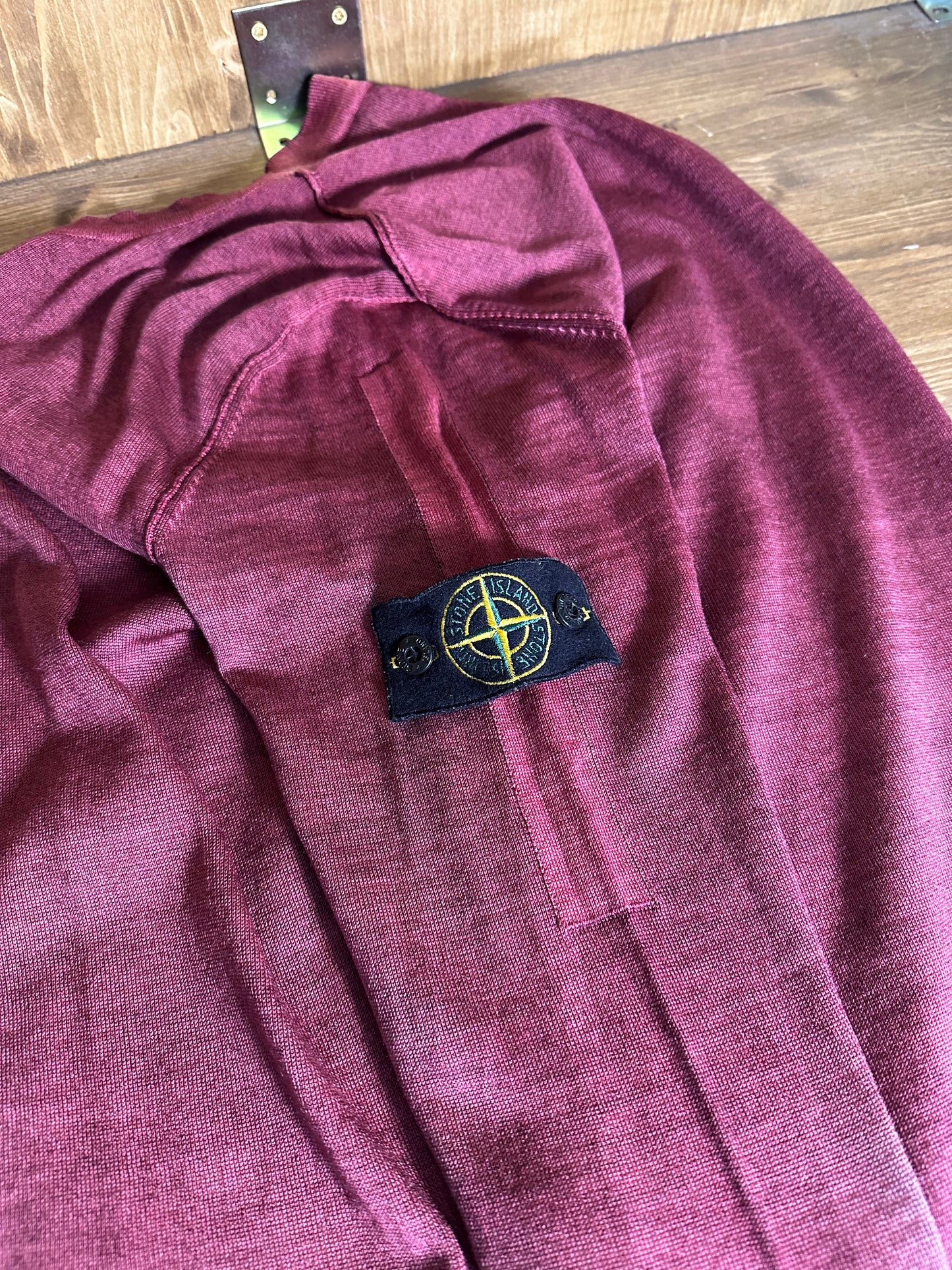 PURPLE DÉLAVÉ LIGHT COTTON SWEATER