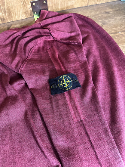 PURPLE DÉLAVÉ LIGHT COTTON SWEATER