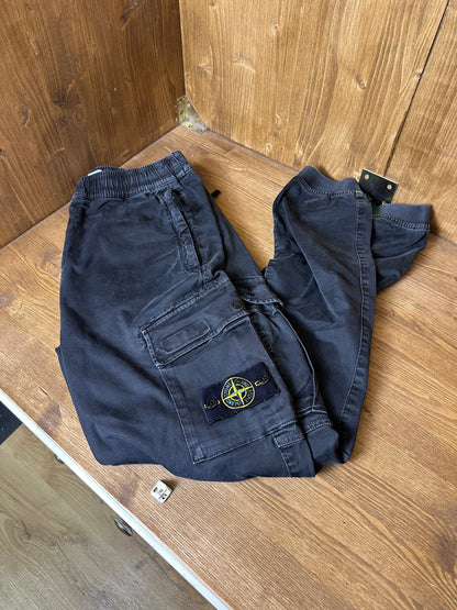 CARGO PANTS in Faded Black