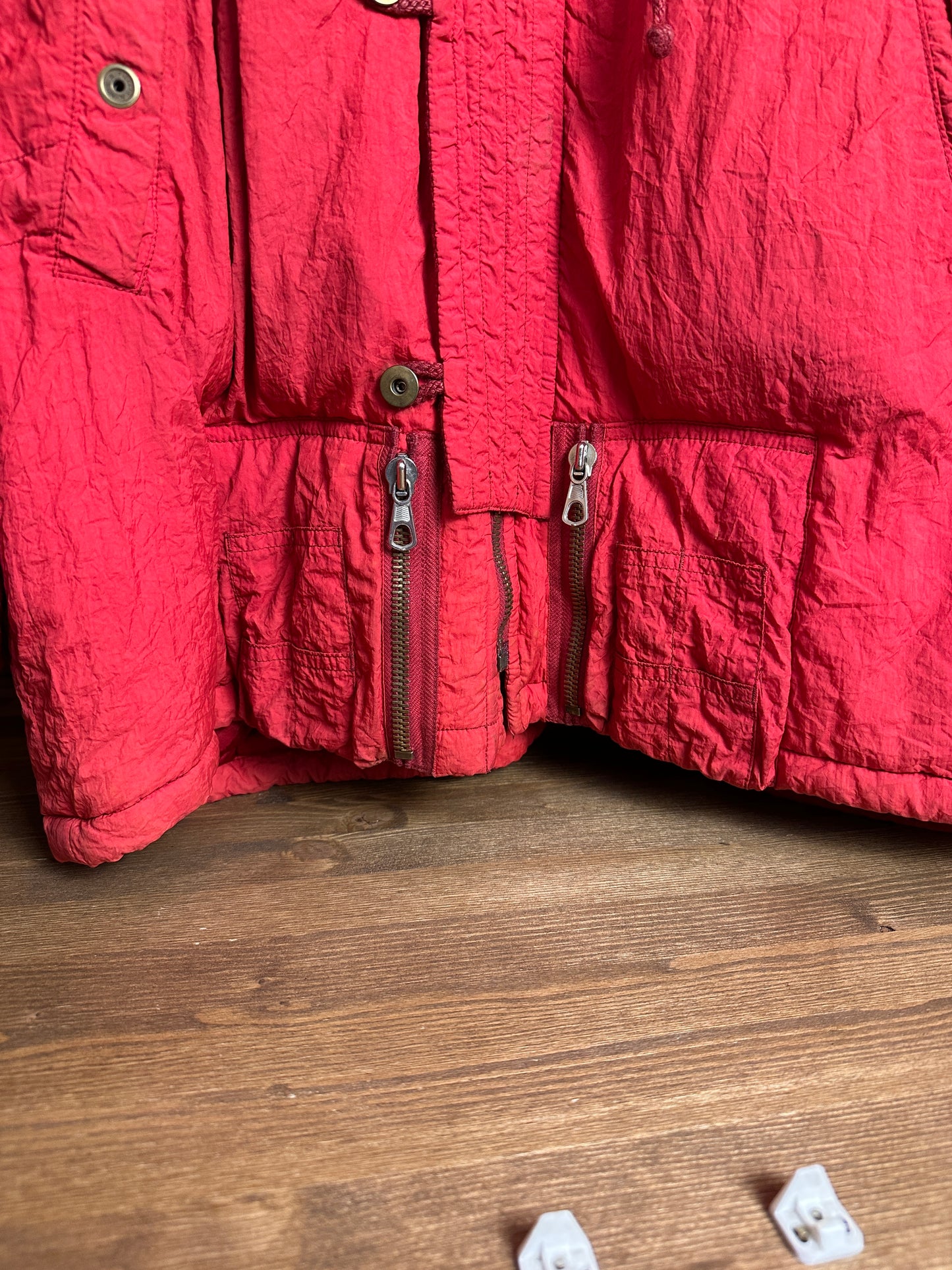 AW85 BONEVILLE PARKA in Flame Red