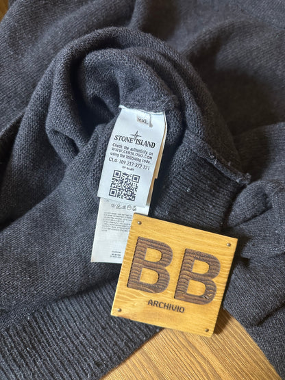 DARK GREY WOOL SWEATER