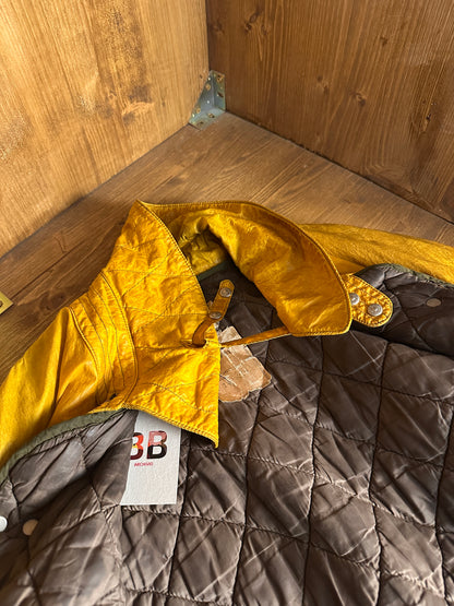 AW89 ICE JACKET FLIGHT BOMBER in Gold Rust