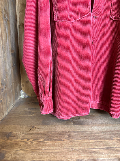 AW94 CORDUROY DOUBLE POCKET in Red Violet