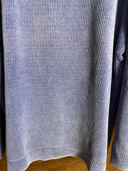 AW92 Baumwollpullover in Taubenblau