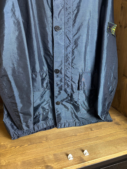 SS97 FORMULA STEEL TRENCH COAT in  Steel Blue