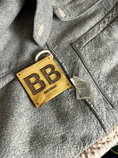 AW06 POLY FELT in Stone Grey