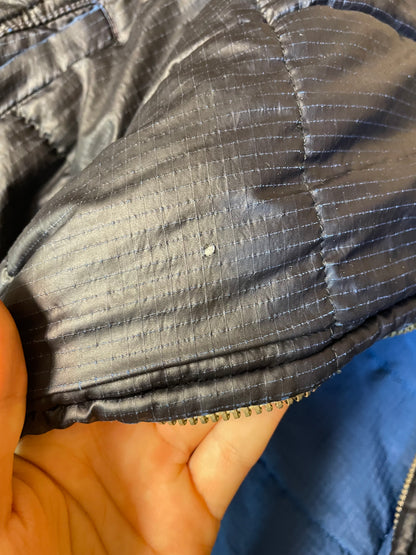 1988 Ripstop grid royal blue bomber