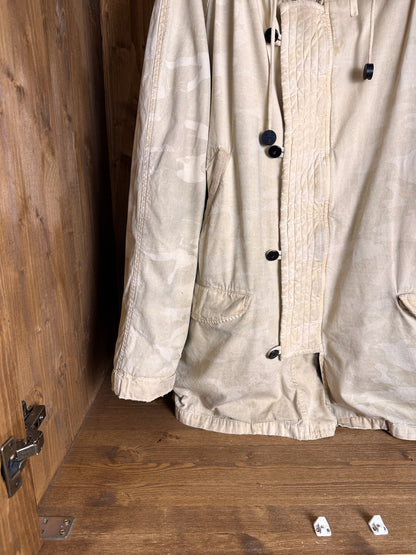 AW90/91 LUPO ICE JACKET CAMOUFLAGE COTTON RIPSTOP-ARMOR in Beige