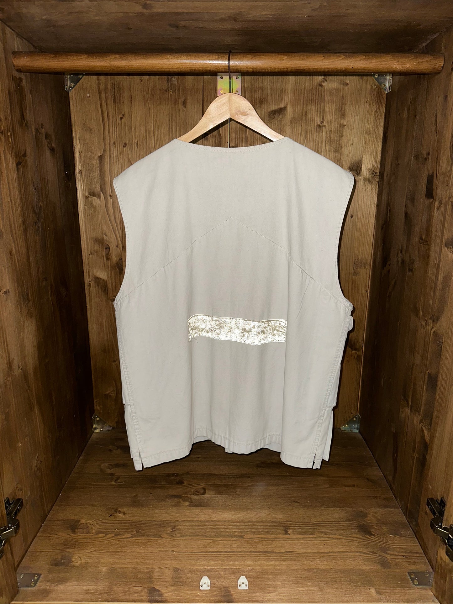 SS82 TELA STELLA MULTI POCKET UTILITY VEST in White