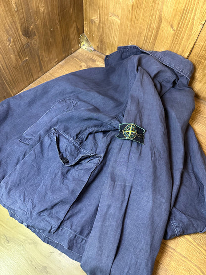 SS99 BLU COTTON LIGHT JACKET