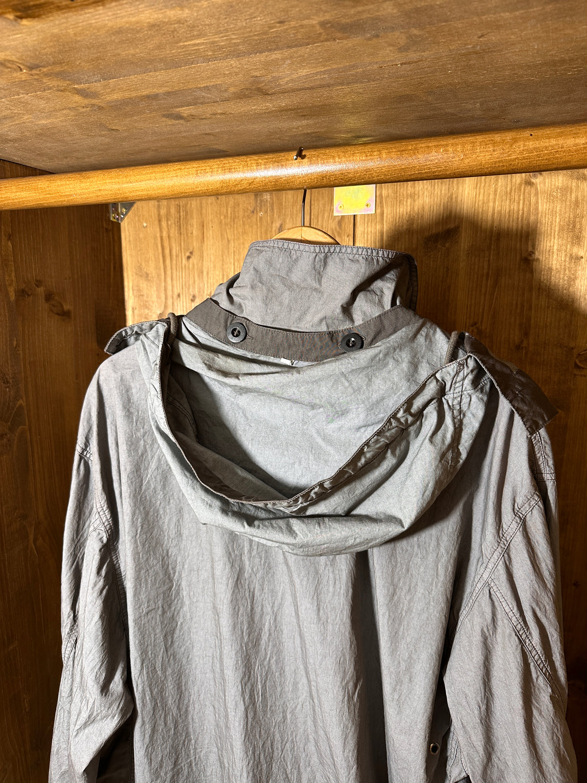 SS86 LIGHT NYCO BONEVILLE FIELD PARKA in Signal Grey