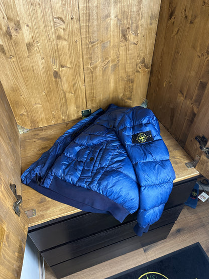 AW13 GARMENT_DYED DOWN_26 GR X SQM_N in Sapphire Blue