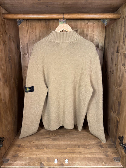 AW03 BROWN WOOL SWEATER