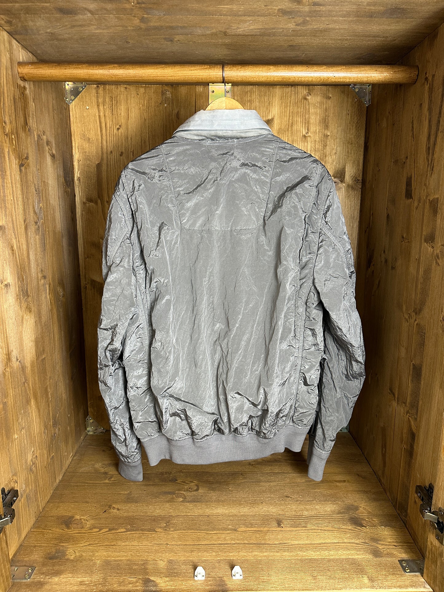 SS07 NYLON METAL in Pearl dark Grey