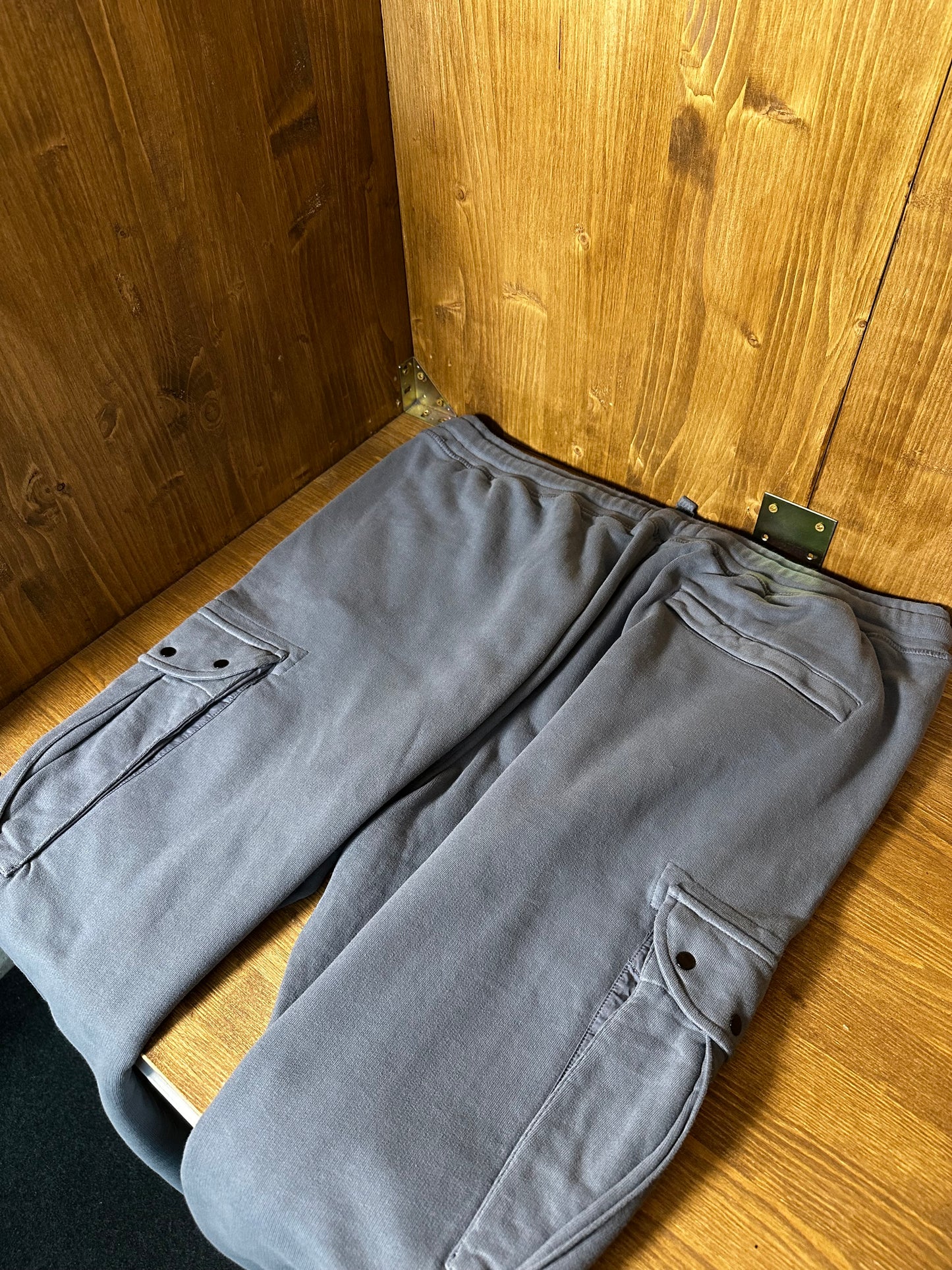 LIGHT GREY FLEECE PANT
