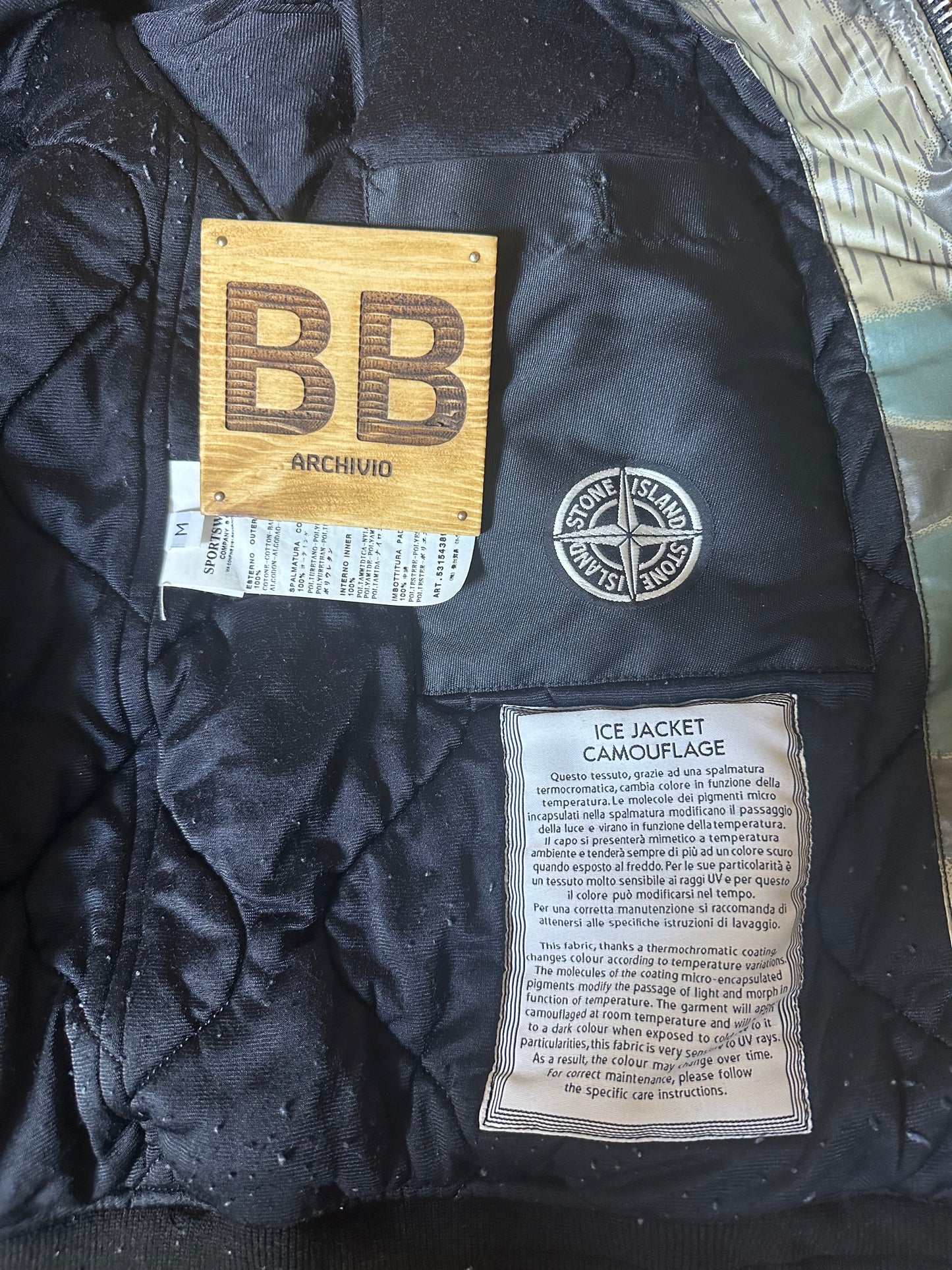 AW11 ICE JACKET CAMOUFLAGE from Archivio