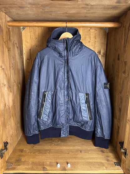 AW11 MUSSOLA GOMMATA in Green Blue