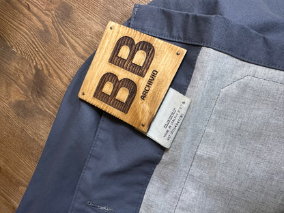 STONE GREY POLYURETHANE OVERSHIRT