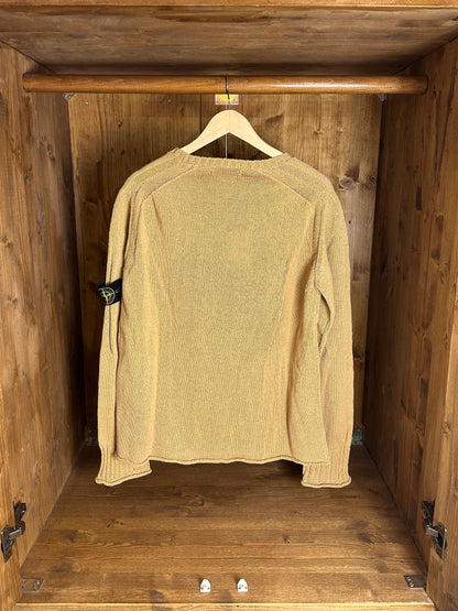 SS02 VISCOSE JUMPER in Sand Yellow