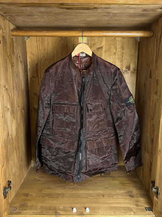 SS00s SPREADED “PA” JACKET in Bronze Red