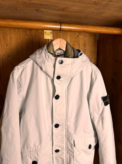 AW15 DAVID TC WITH DETACHABLE DOWN INNER in White