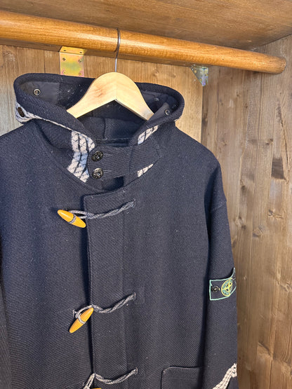 AW88 WOOL MONTGOMERY WITH SPELLOUT in Navy Blue