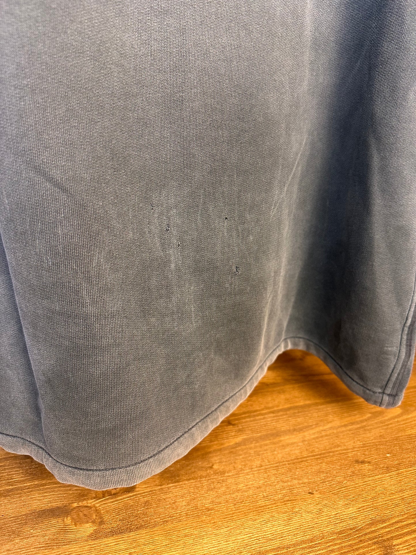 SS80s MARINA SPELLOUT JUMPER in Faded Dark Grey