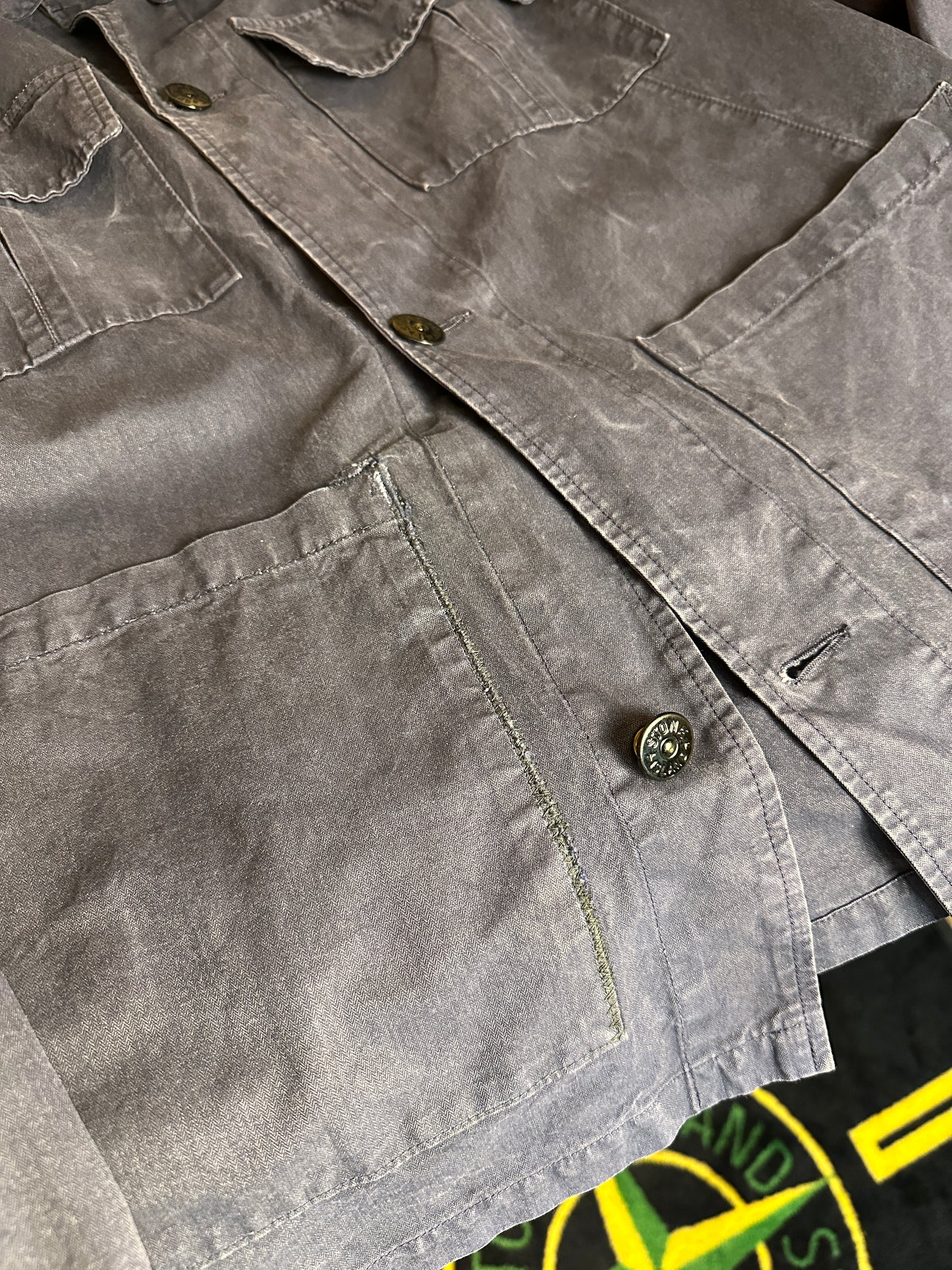 SS98 COTTON LIGHT CARPENTER in Denim Blue