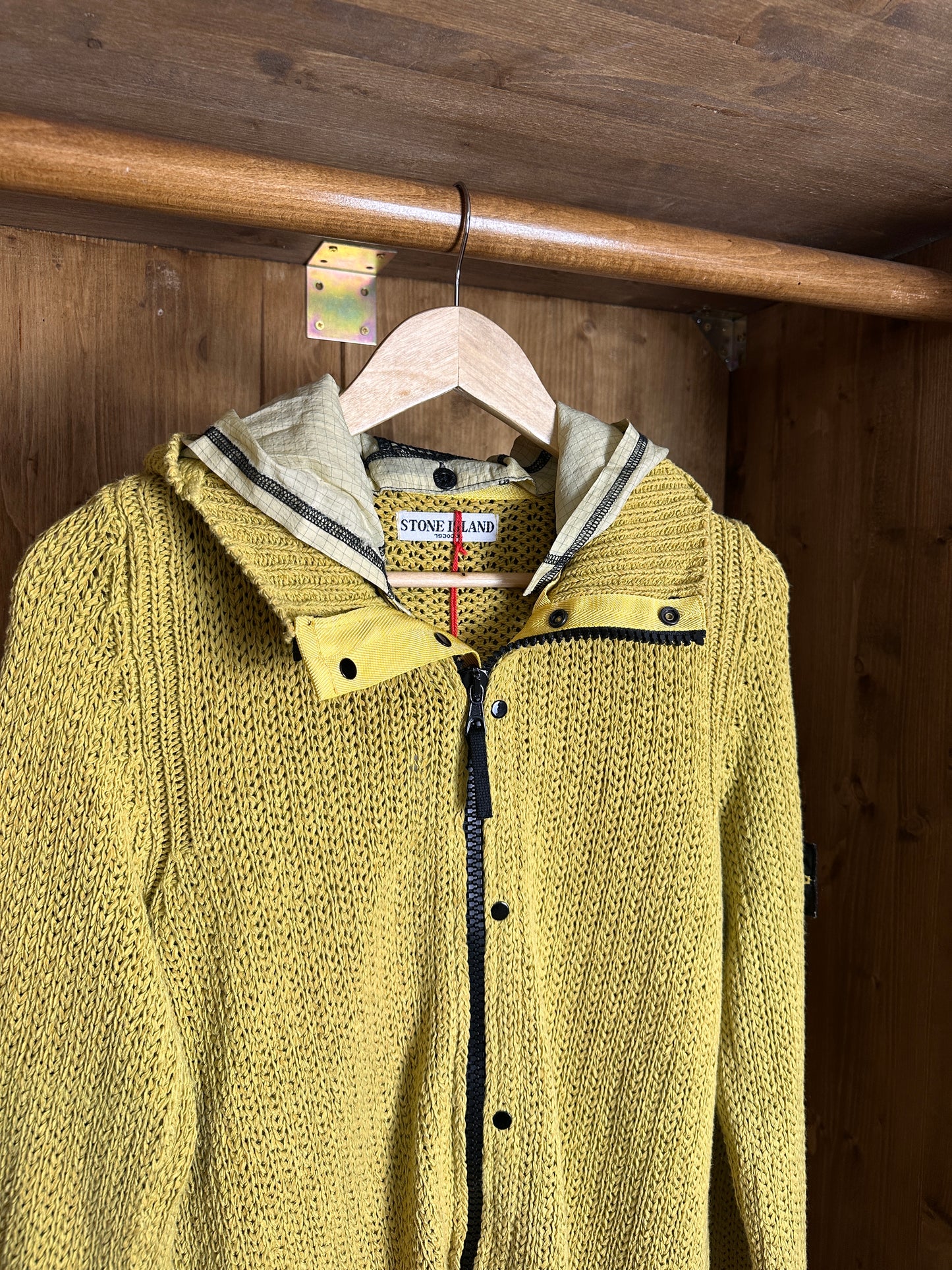 SS10 COTTON/FLAX JUMPER in Ochre Yellow