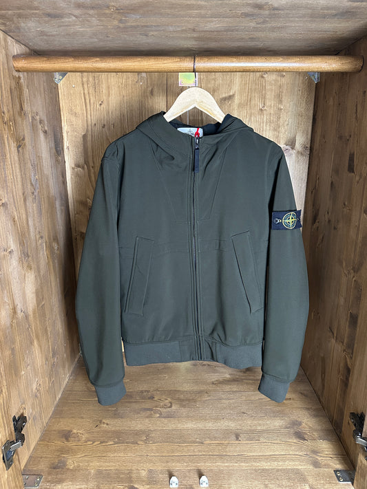 AW13 SOFT SHELL-R in Brown Green