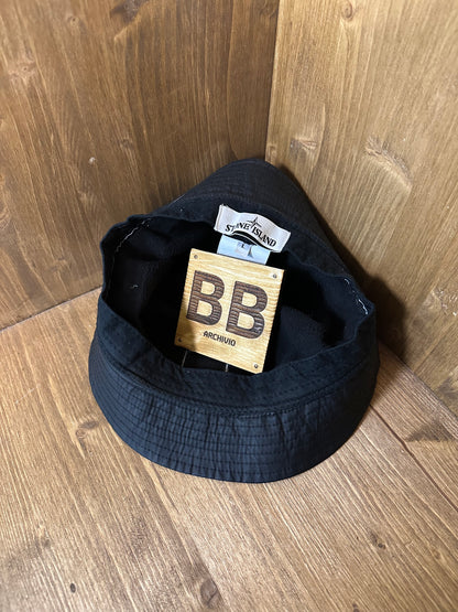 AW17 BLACK BUCKET HAT