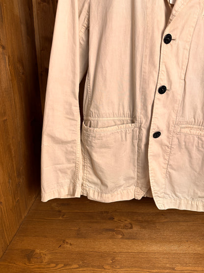 SS14 BRUSHED CANVAS in Oyster White