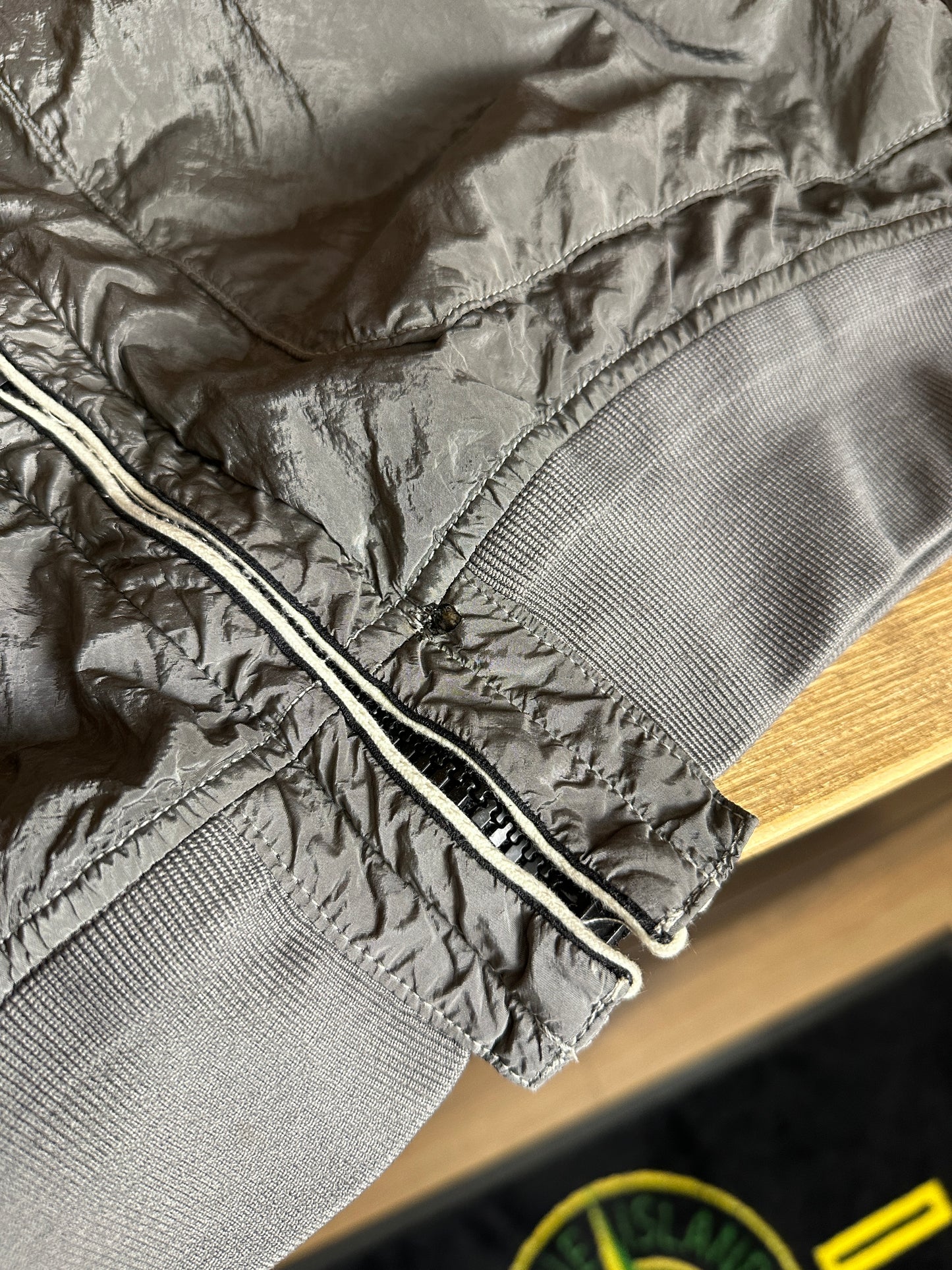 SS07 NYLON METAL in Pearl dark Grey