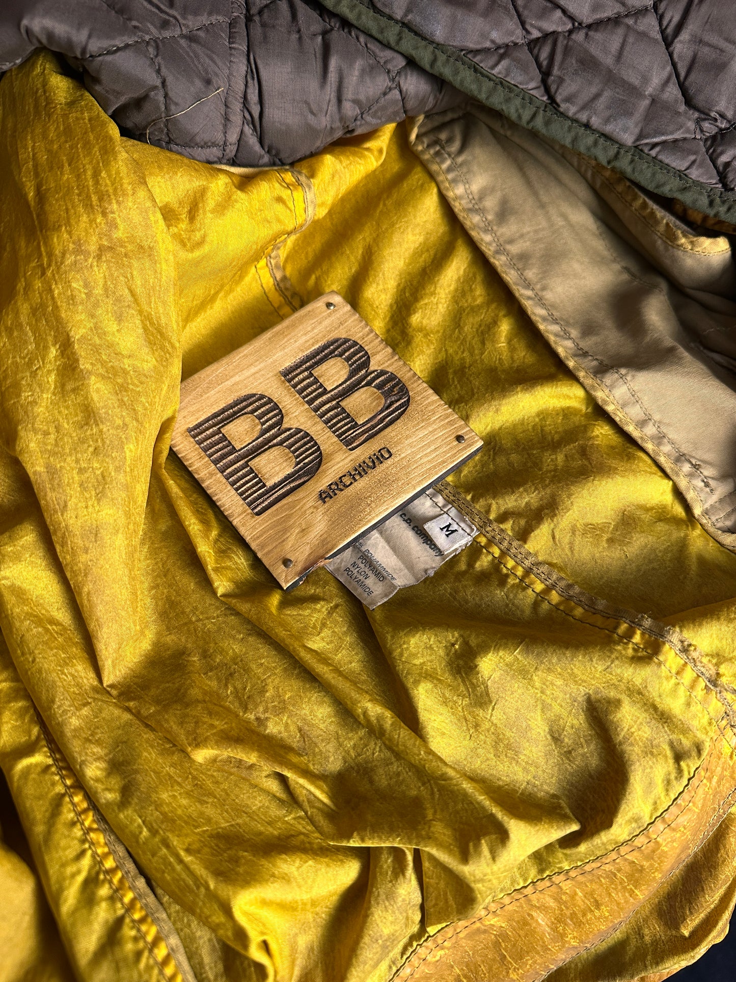 AW89 ICE JACKET FLIGHT BOMBER in Gold Rust