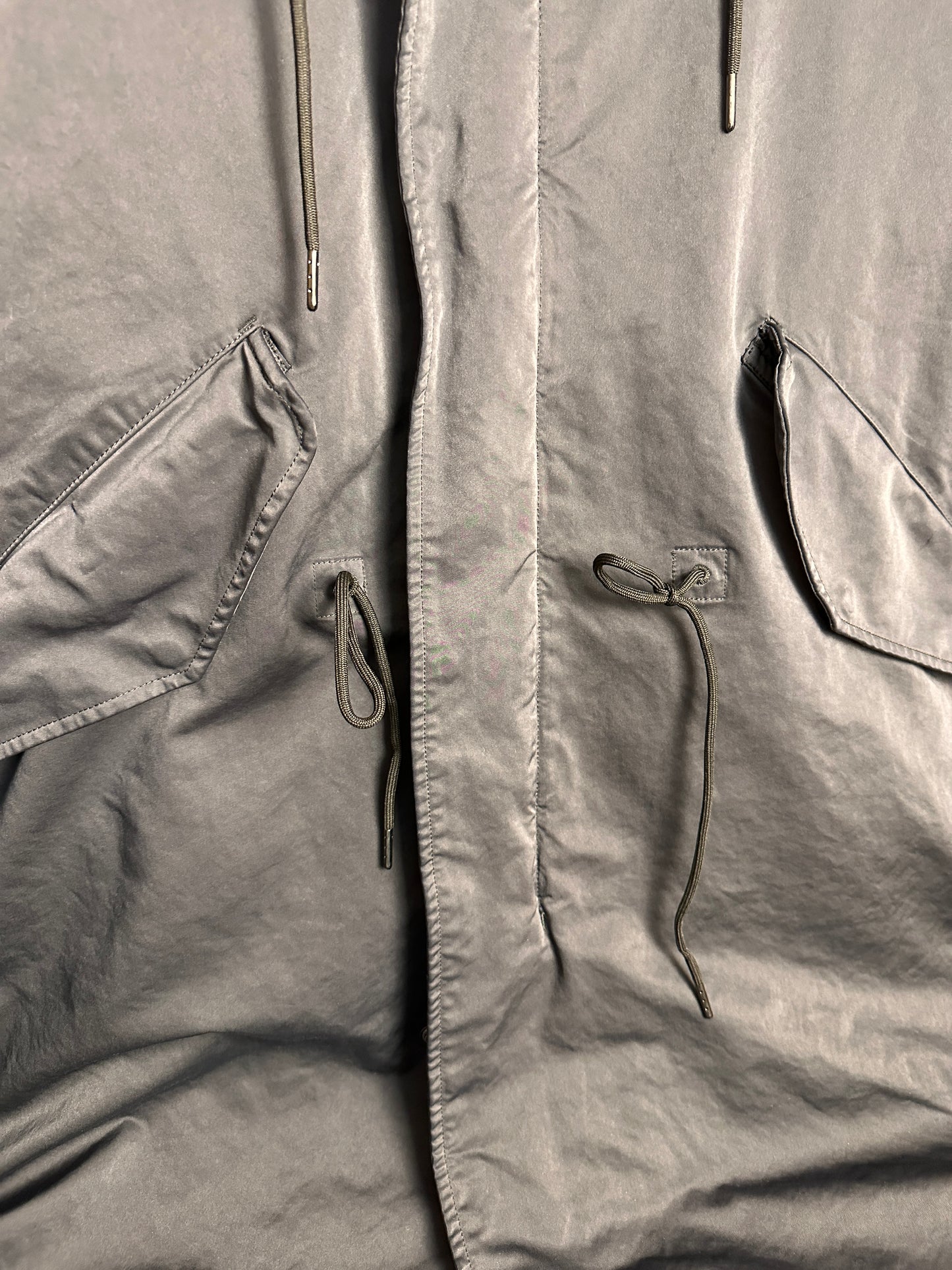 AW20s C.P. COMPANY MICRO KEI EXPLORER JACKET in Blue Green
