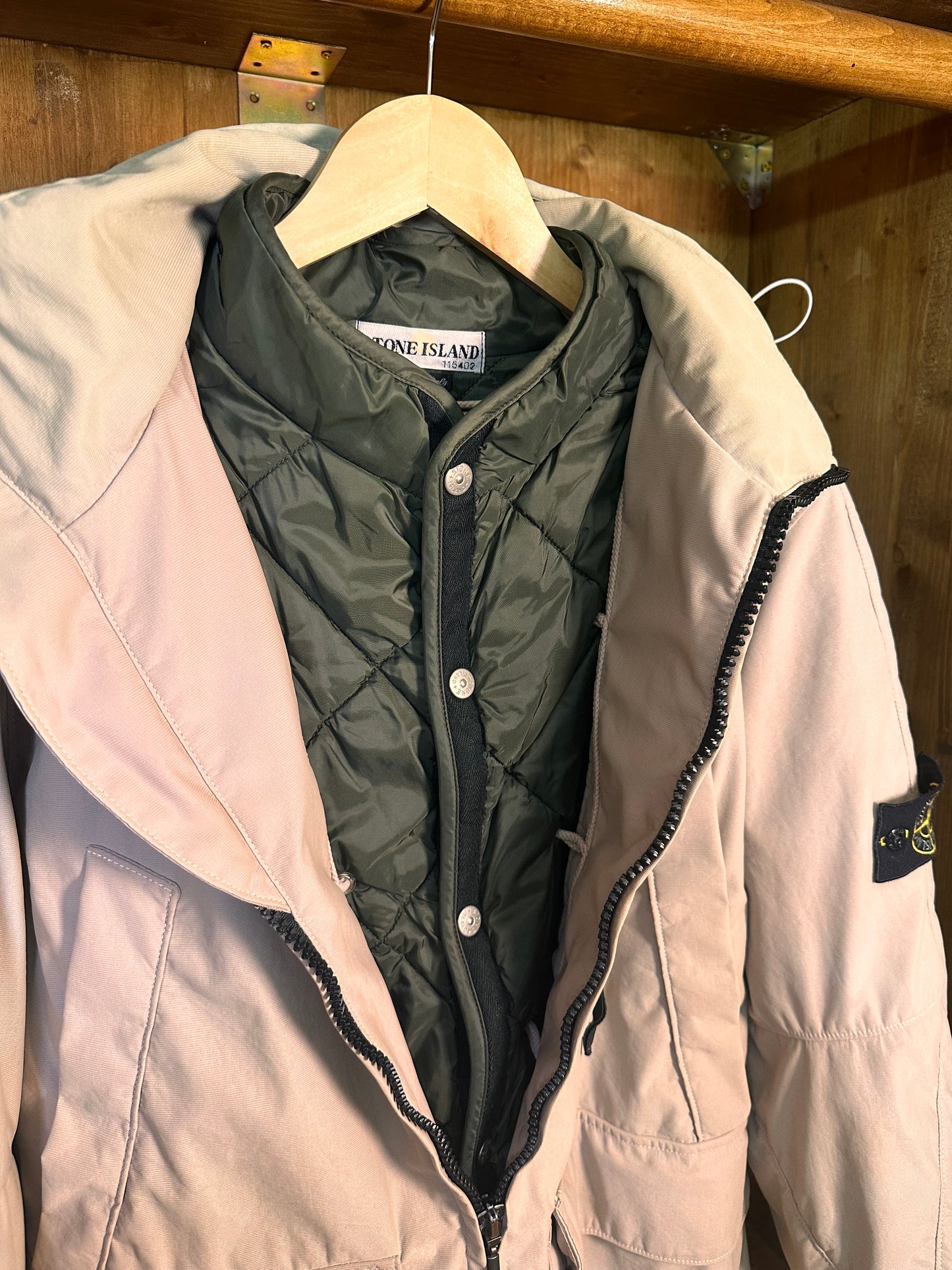 AW1999 NYLAM DUAL LAYER in Beige