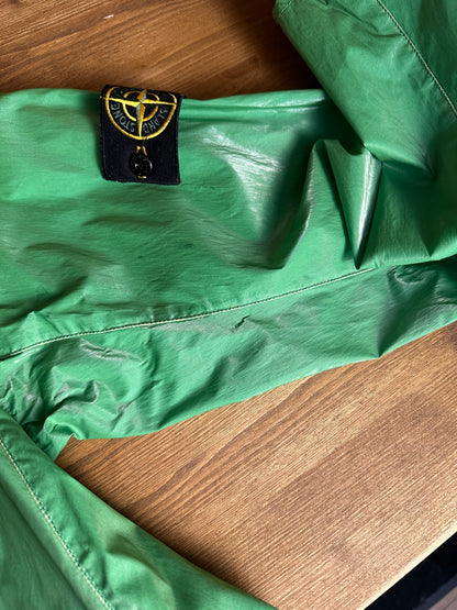 SS09 SILK LIGHT JACKET in Neon Green